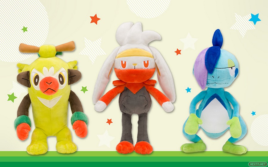 Peluches discount pokemon iniciales