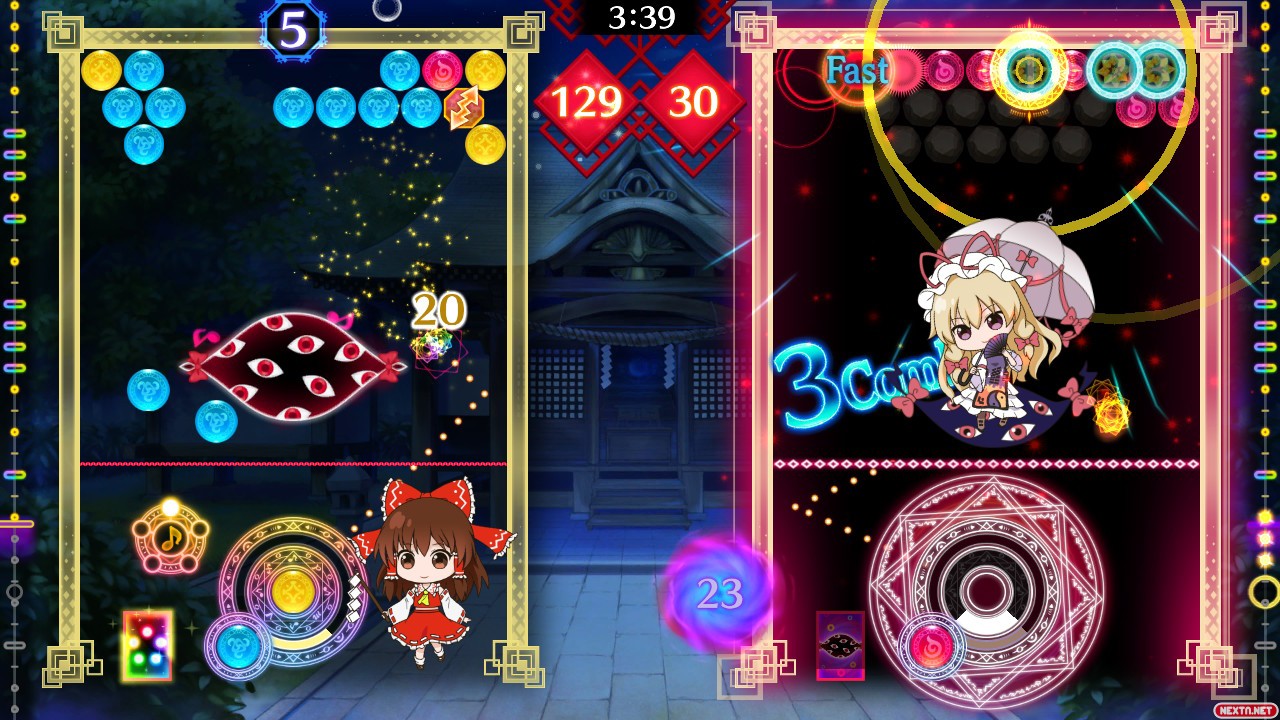 Análise: Touhou Spell Bubble (Switch) é uma aventura rítmica em